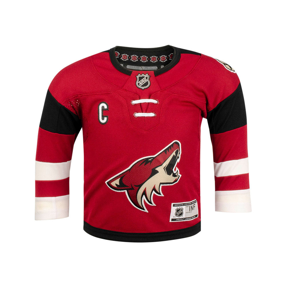 Youth Fanatics Branded Red Arizona Coyotes Home Replica Blank Jersey Size: Large