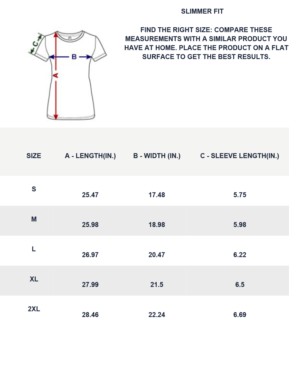 Sizing Chart - T-Shirts (Womens) – Bee Swarm Simulator