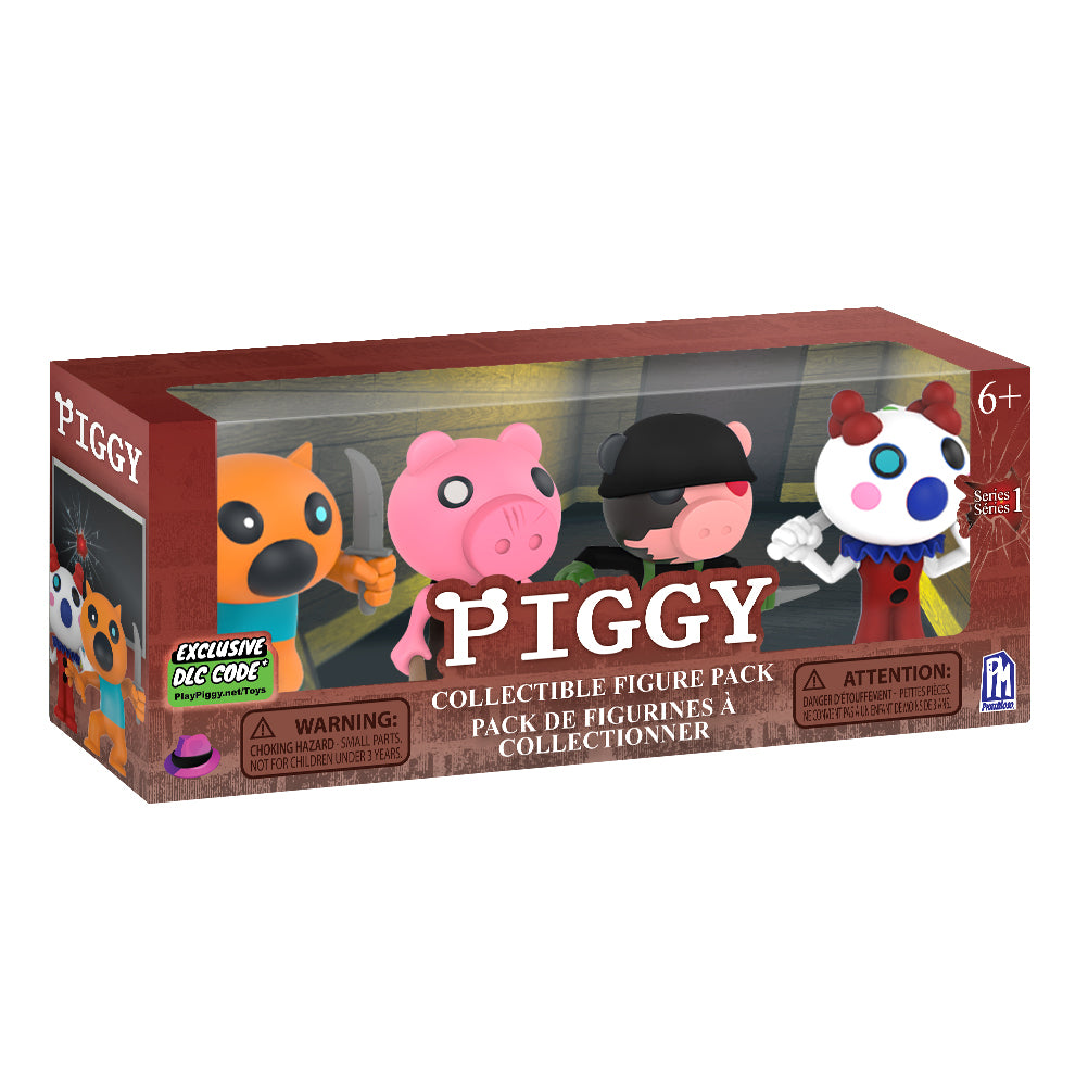 Piggy Official Store Minifigure Pack Series 1 Includes Dlc Items - new roblox piggy toys