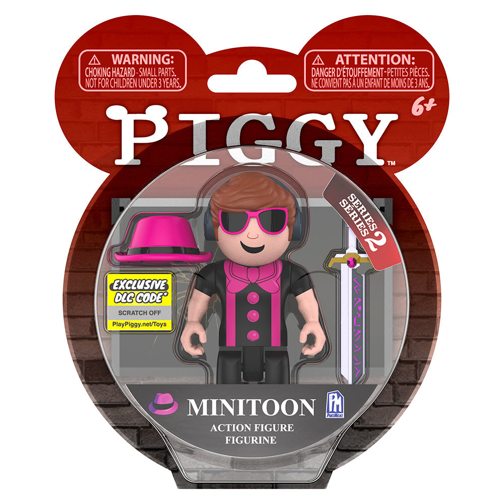 Piggy Series 1 CopperBronze Piggy 3 Mini Figure with DLC Code