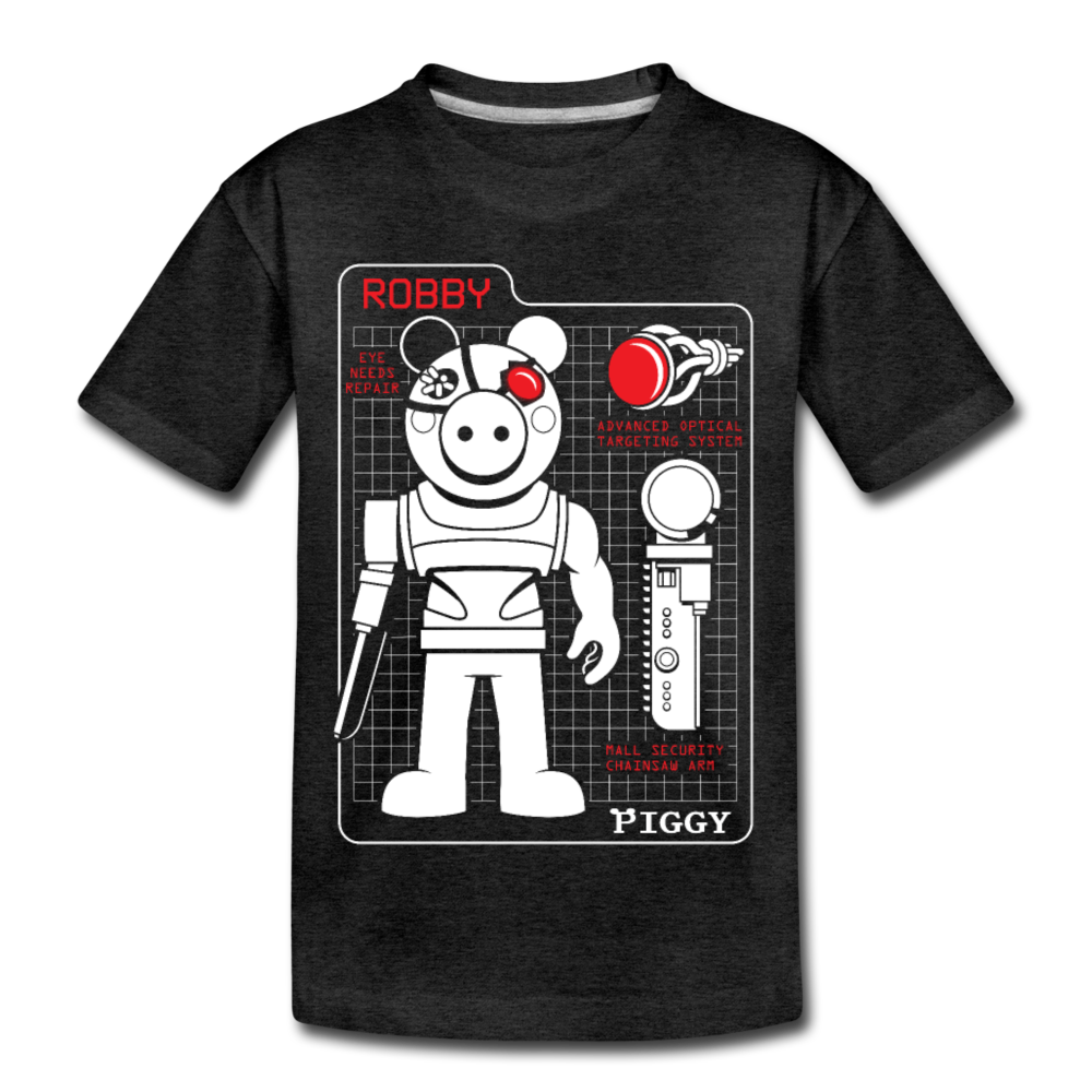 Piggy Blueprint Dark Version T Shirt Youth Piggy Official Store - roblox piggy chainsaw