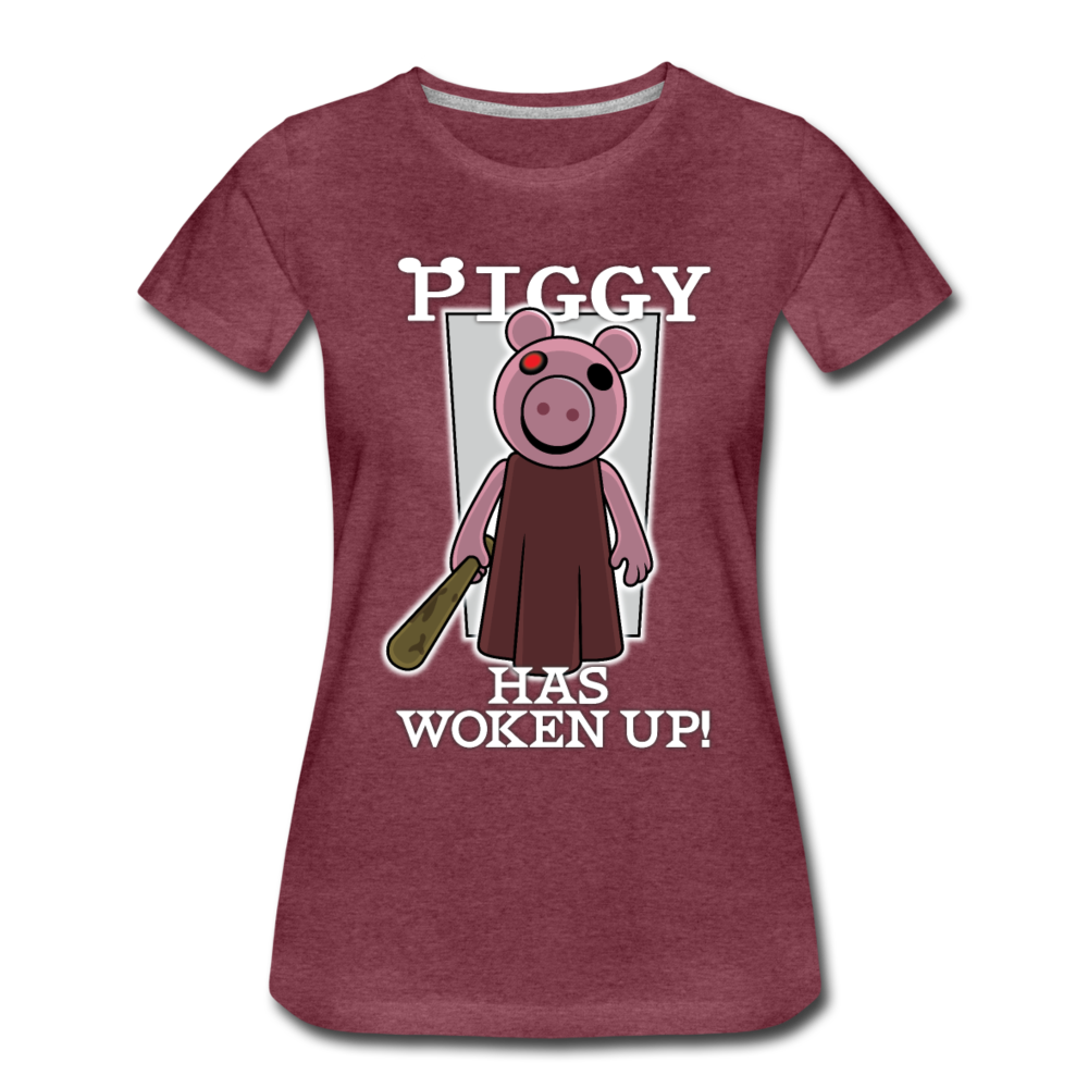 NEW WITH TAG Printed Knit T shirt by Roblox ~ White PIGGY Has awoken