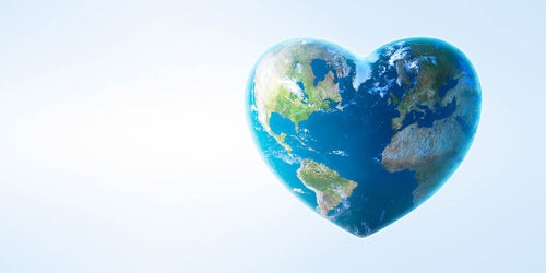 Heart Shaped Earth - Eco Friendly