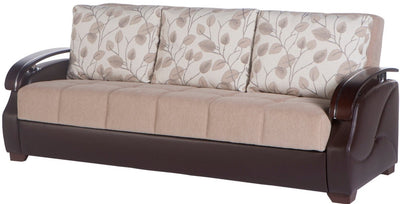COSTA Sleeper Sofa Bed by Mondi Convertible Sofa Beds MondiHome Light Brown  
