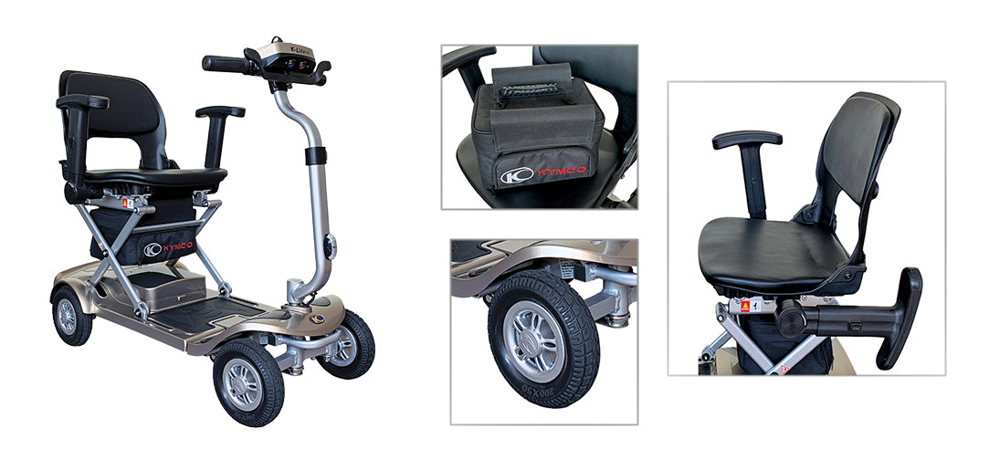 Kymco K lite FE folding scooter features