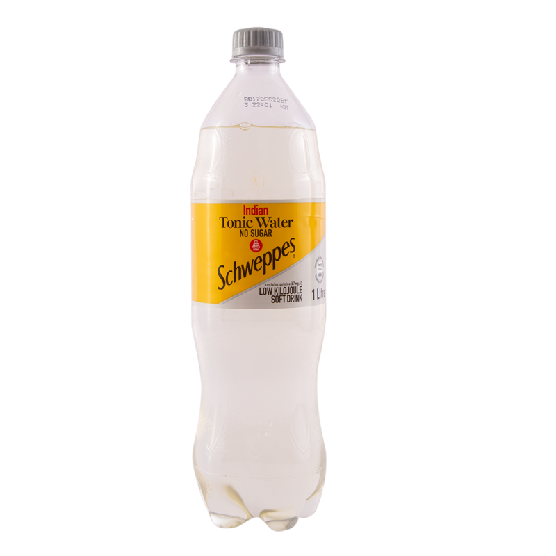 Schweppes Zero Sugar Tonic Water Bottle - 1 Liter - Randalls