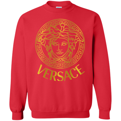 red versace sweatshirt
