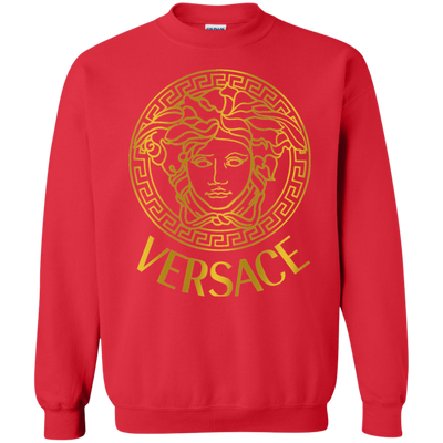 red versace sweater