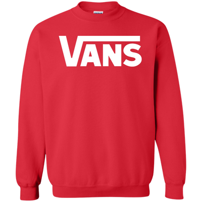 vans sweater red