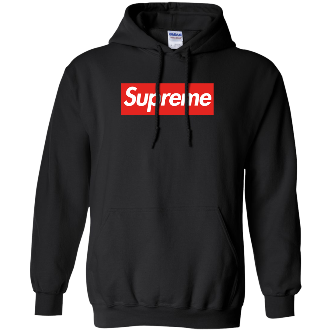 black supreme sweatshirt