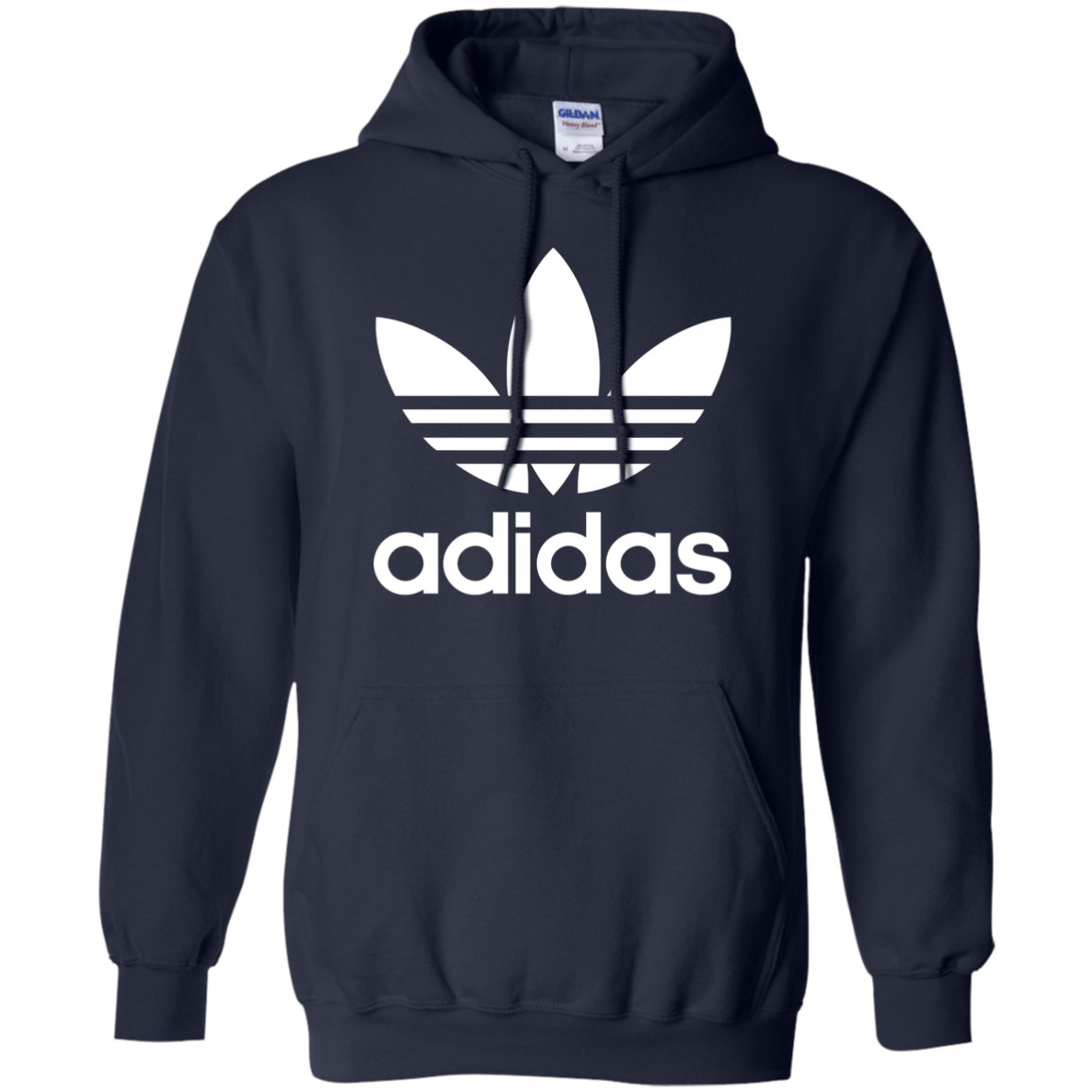 adidas trefoil hoodie 3xl