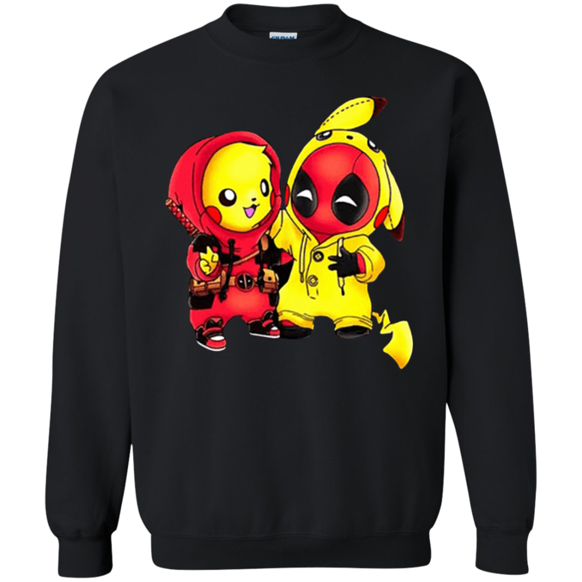 deadpool pikachu sweater