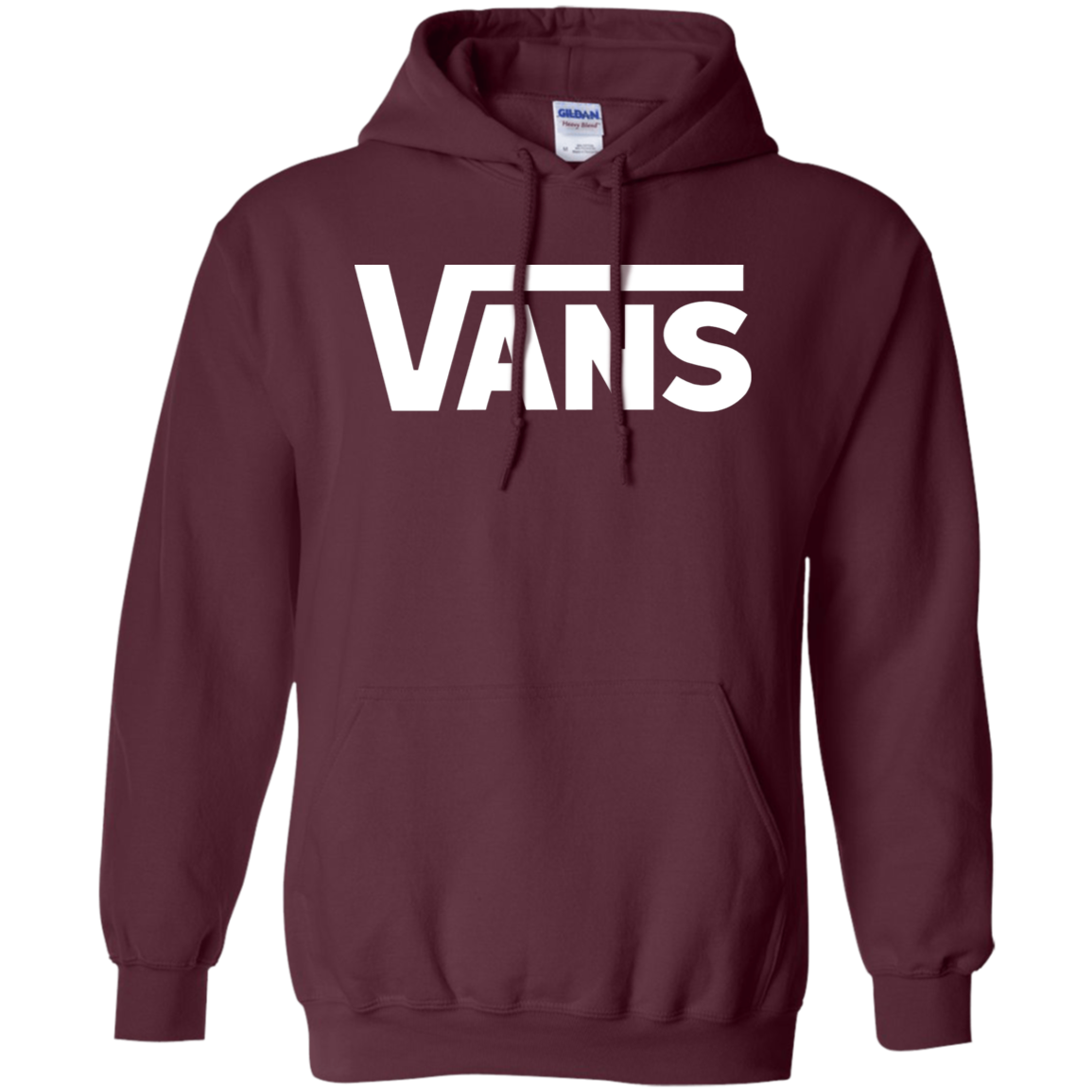 burgundy vans sweatshirt