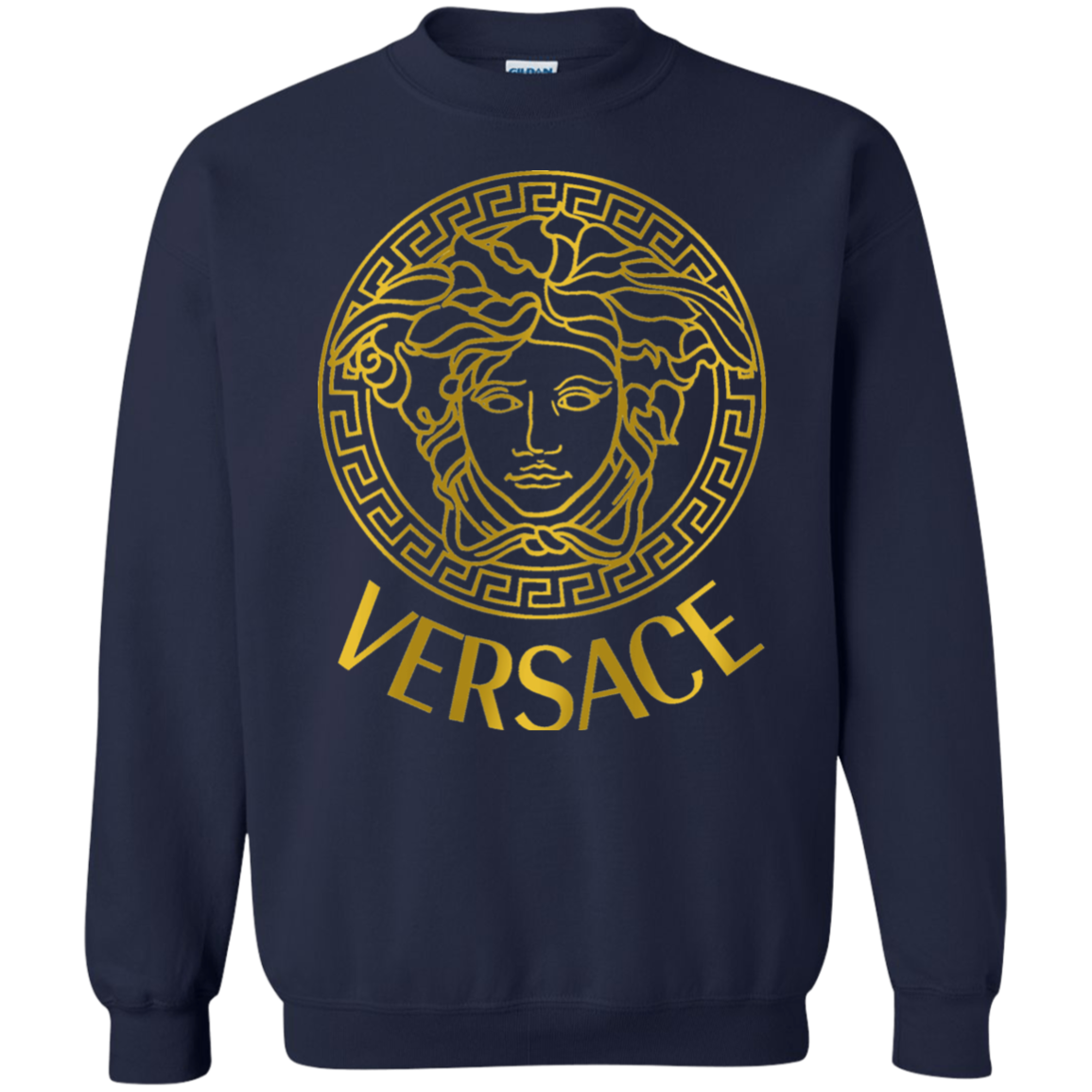 blue versace sweatshirt