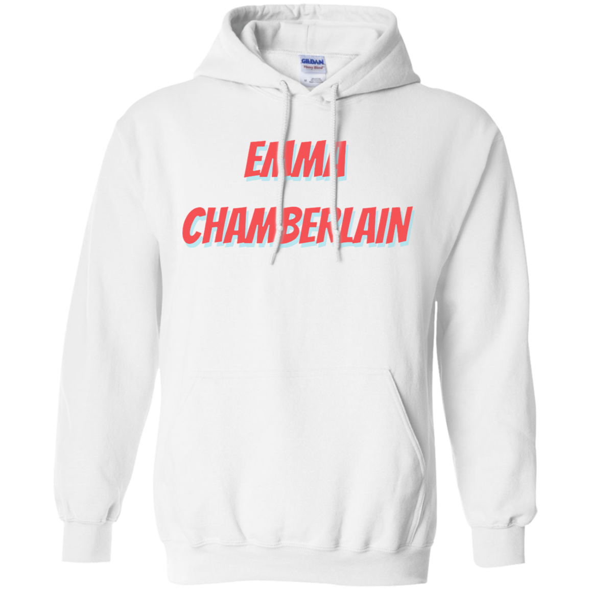 emma chamberlain pink hoodie