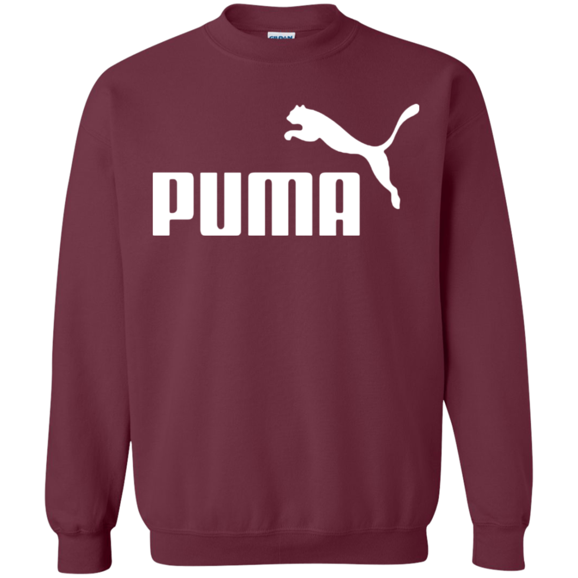 puma maroon sweatshirt