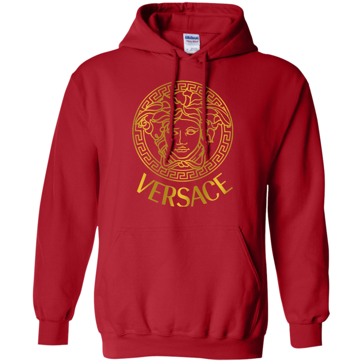 versace sweatshirt red