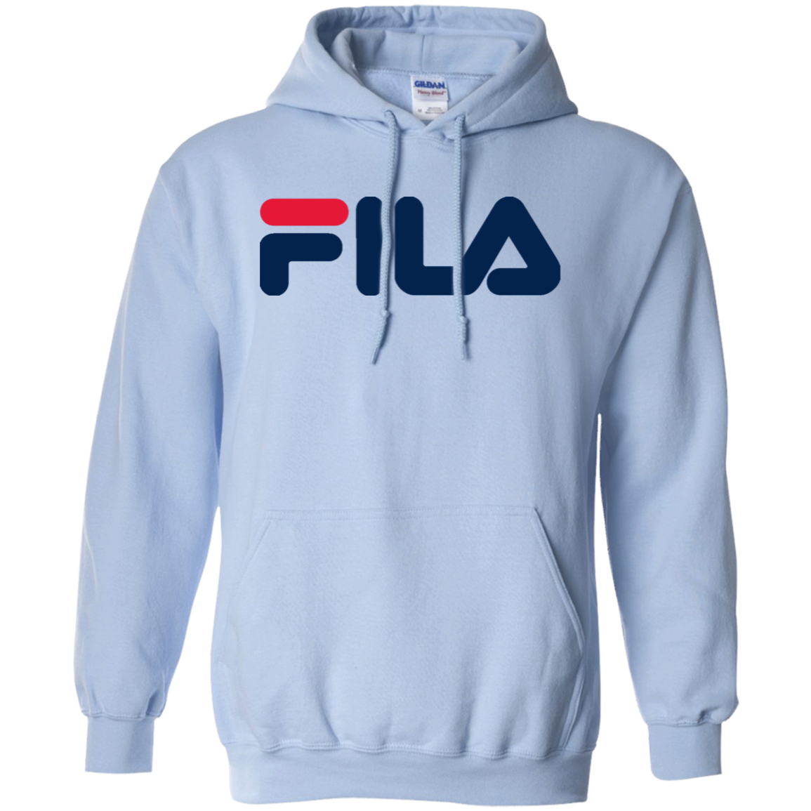 fila red and blue hoodie