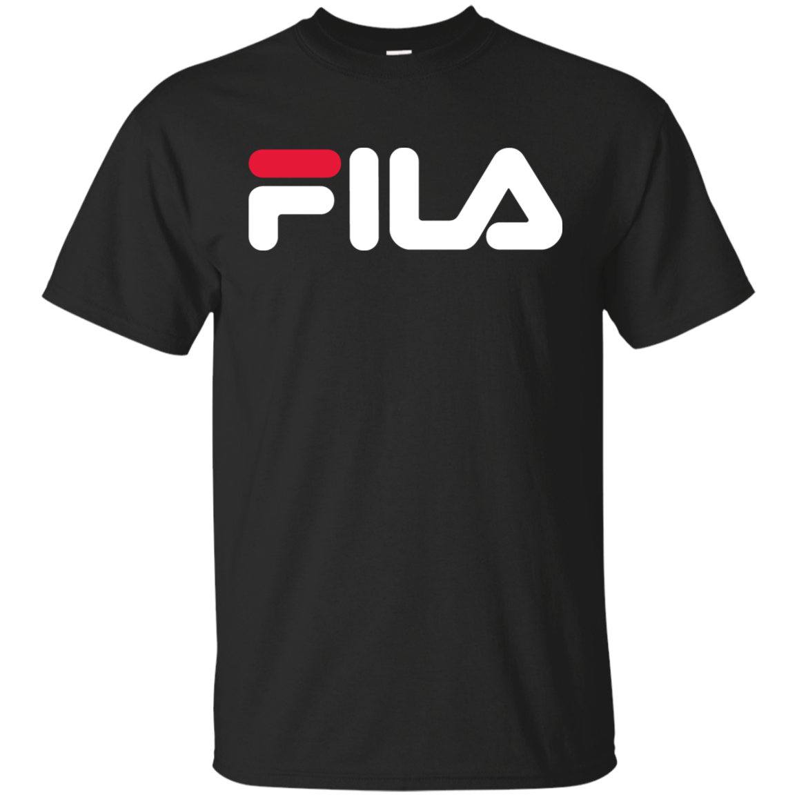 red and black fila