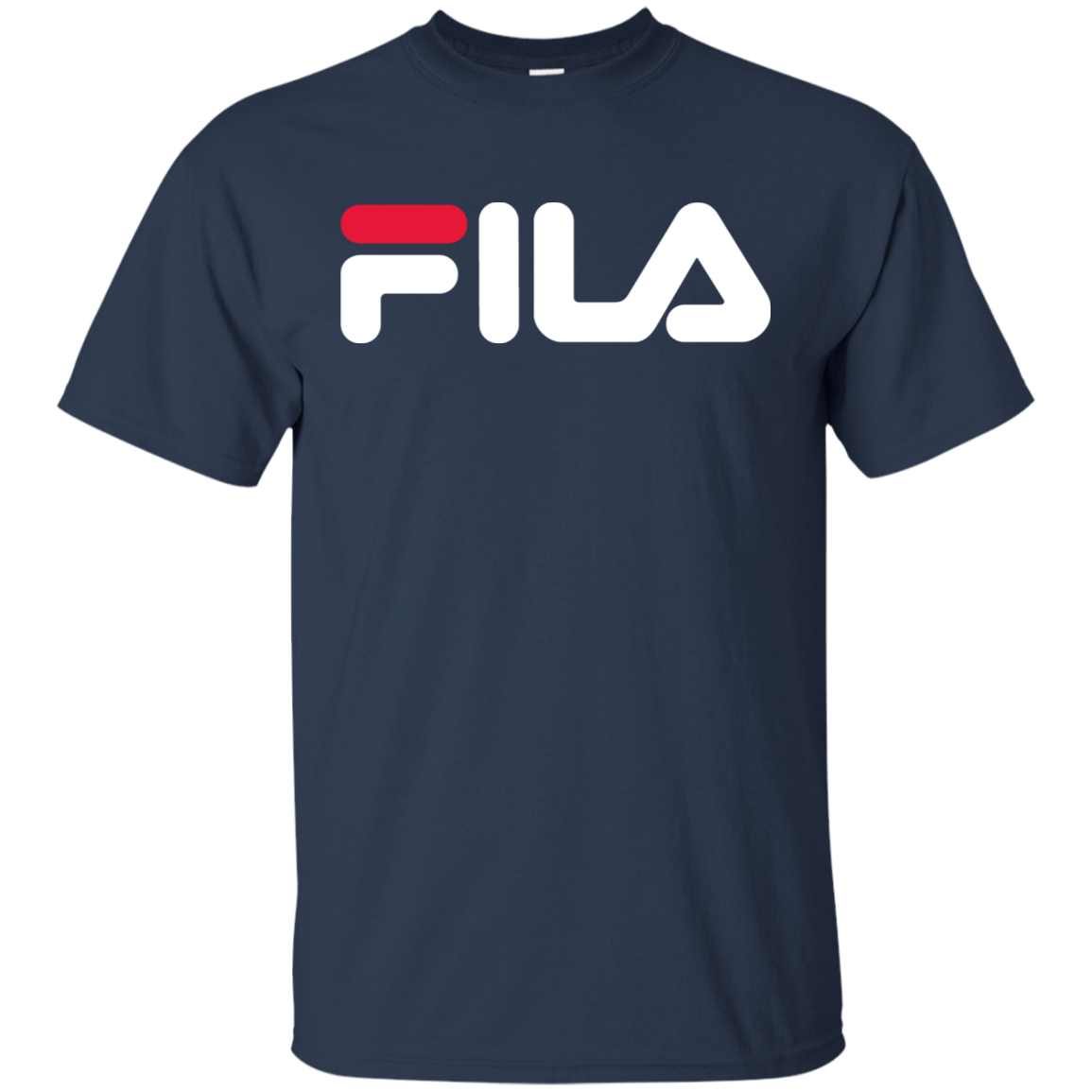 fila red white and blue shirt