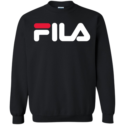 black fila sweater