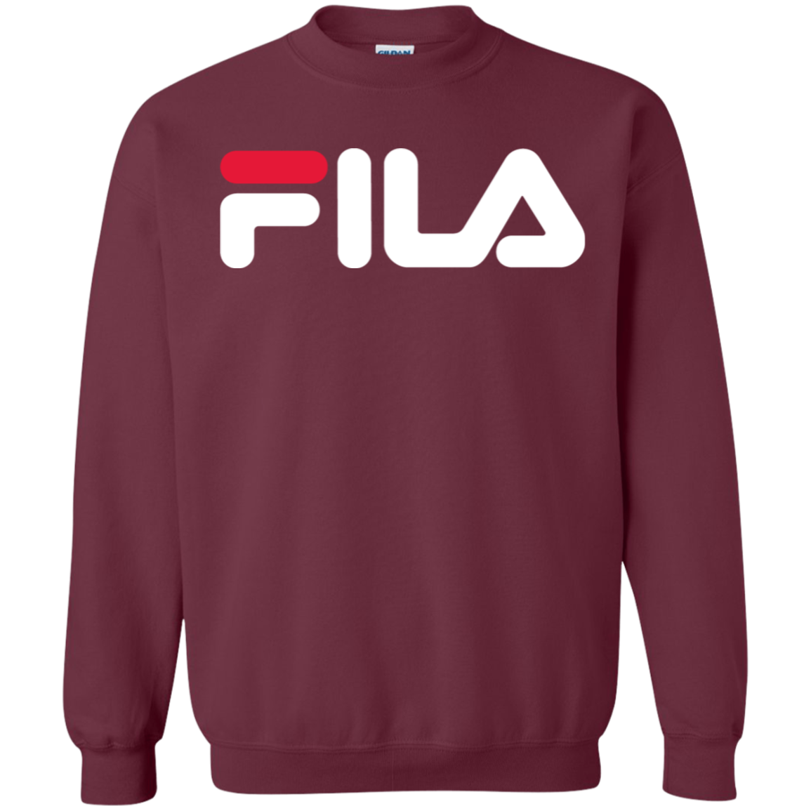 maroon fila shirt