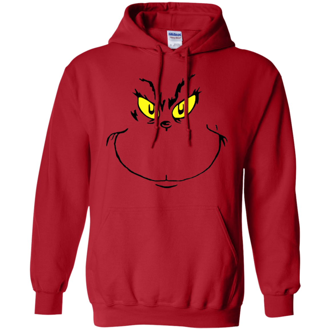 red grinch hoodie