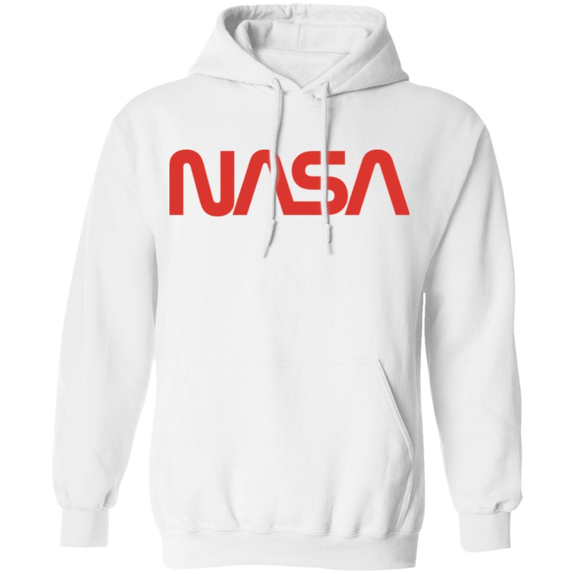 red nasa hoodie