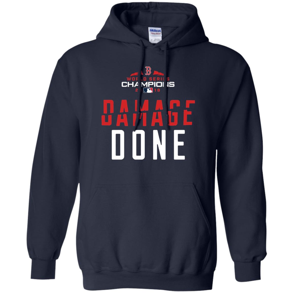 red damage done sweatshirt