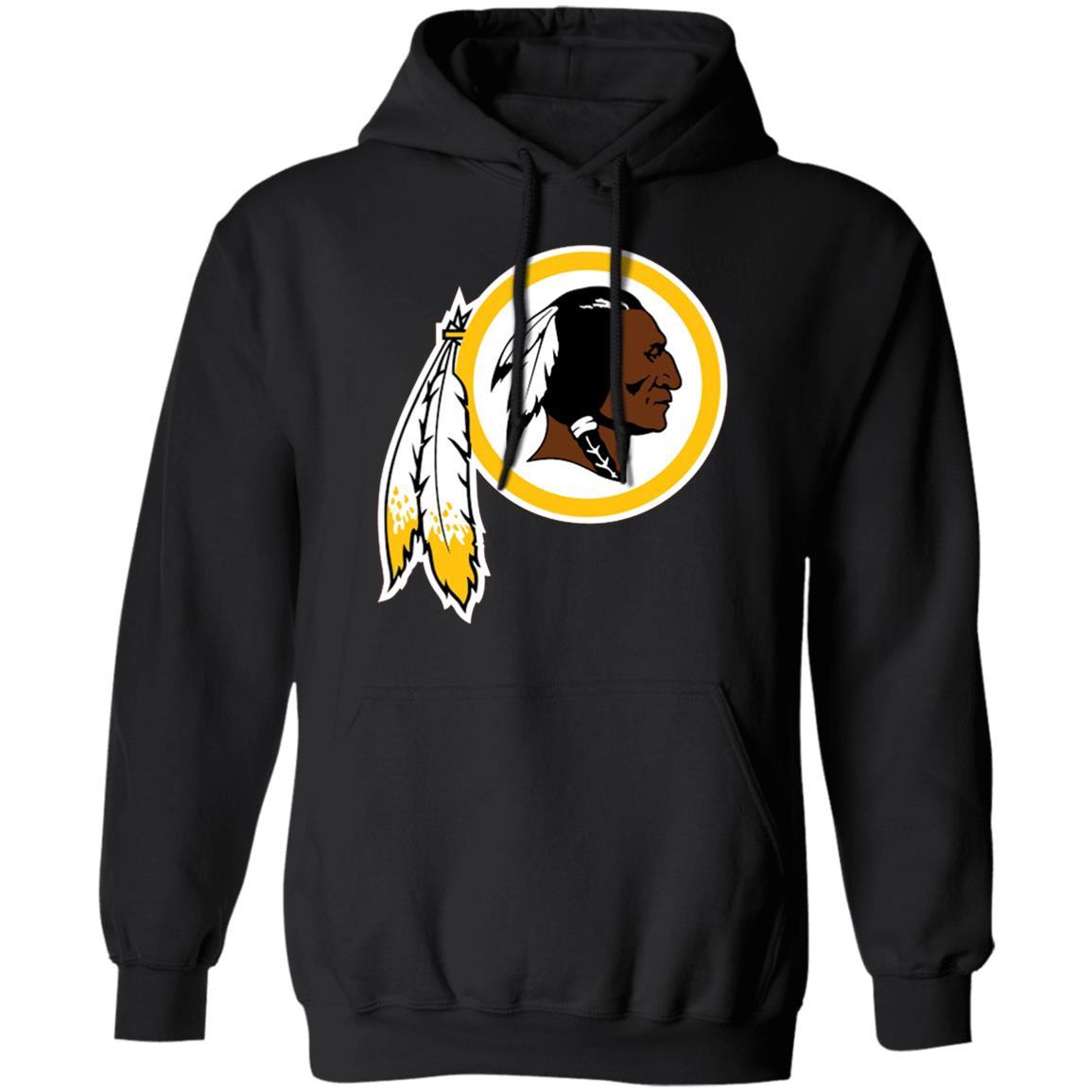 black redskins hoodie