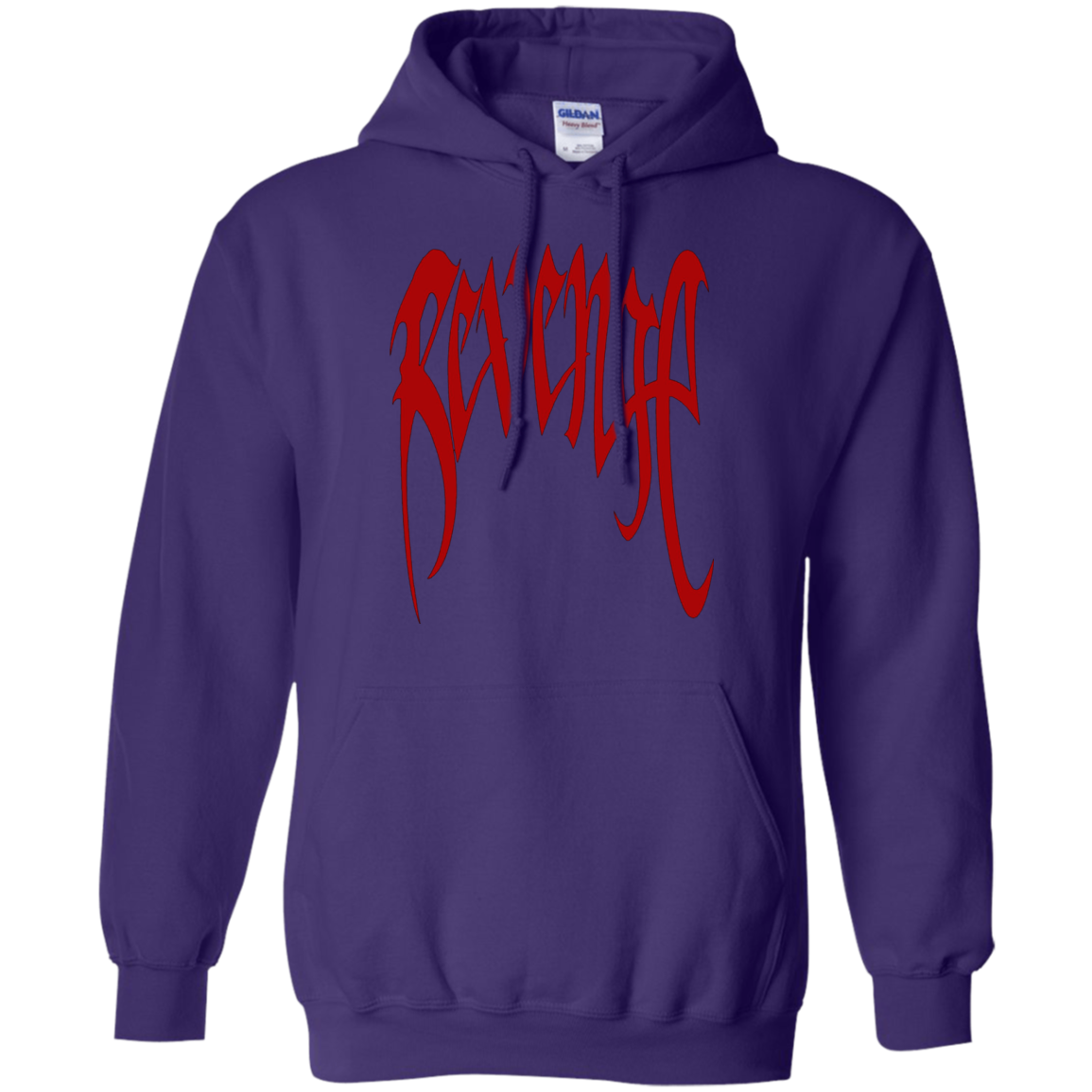 revenge hoodie red