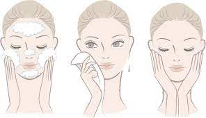 correct way to clean face