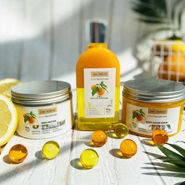 Tangerines body sugar scrub