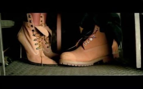Jay Z and Beyoncé 03 Bonnie and Clyde timberland boots jimmy Choo Electric 87 Boutique