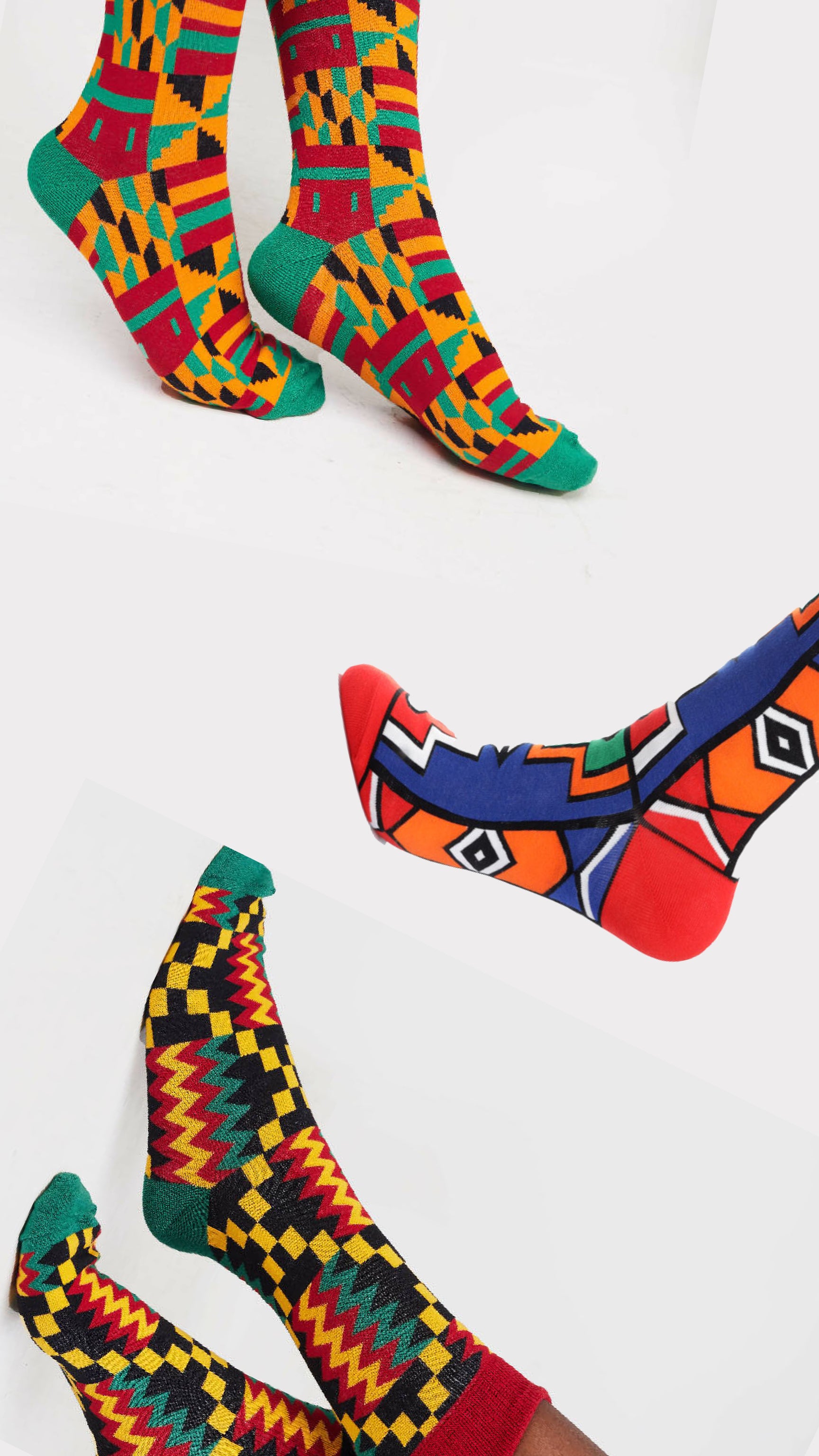 Socken aus Kenia - mikono.africa fair sozial nachhaltig designed in Kenia