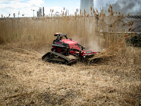 slope mower tough landscape