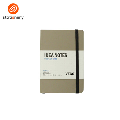 Veco Idea Notes Pocket Size Journal Notebook 3.6x5.5inches