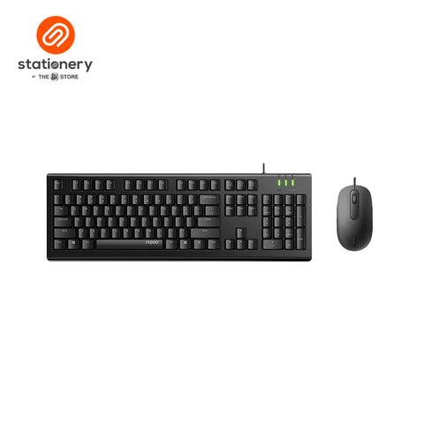 Rapoo X120 Pro USB Keyboard and Mouse Set