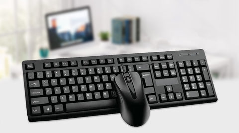 SSI Basic Wired Keyboard and Mouse Combo