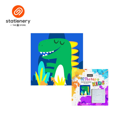 Scribbler Artherapy Kids Paint by Numbers Kit - Dino