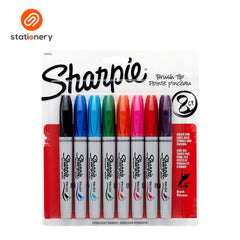 Sharpie Brush Tip Permanent Markers
