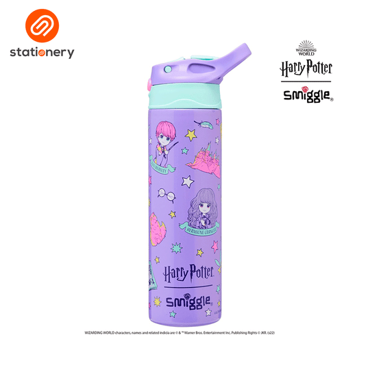 Smiggle Black Harry Potter Drink Bottle 650 ML