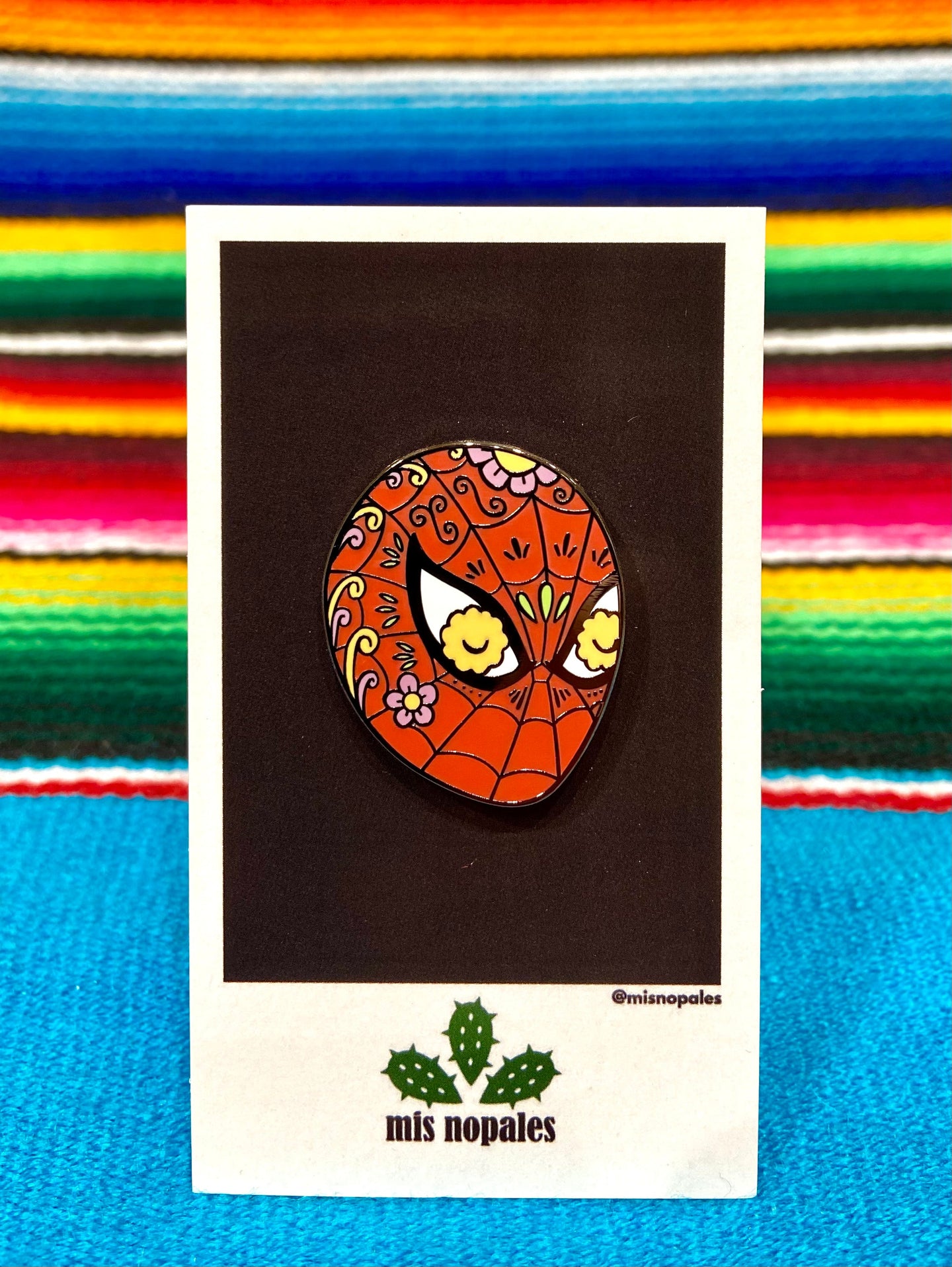 Spider Man Calavera Pin – Colores Mexicanos: Chicago's Mexican Gift Shop