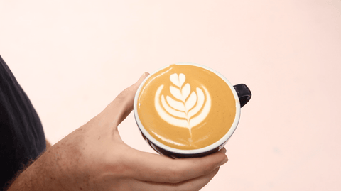 Tulip Latte Art - Final Tulip Design