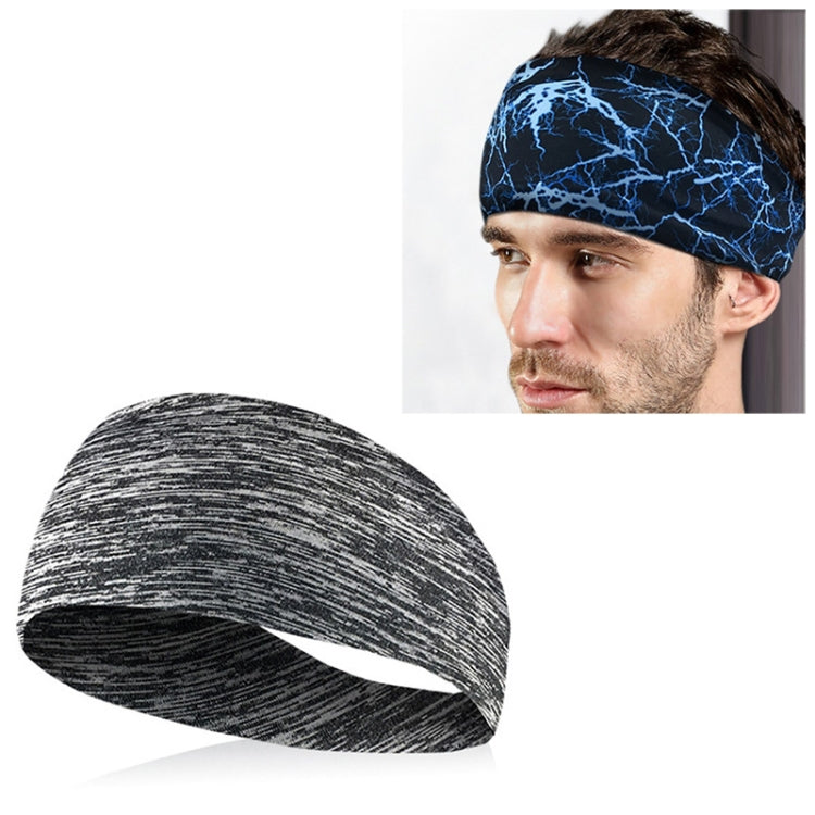 Afbeelding van Absorberende Fietsen Yoga Sport Zweet Hoofdband Heren Zweetband Voor Mannen en Vrouwen Yoga Haarbanden Hoofd Zweetbanden Sport Veiligheid (Lichtgrijs)