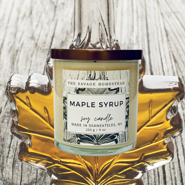 Soy Candle <br>MAPLE SYRUP