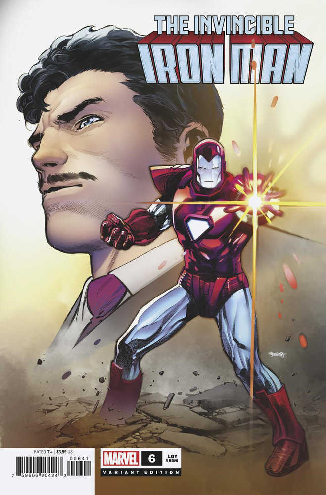 Invincible Iron Man #6 Bob Layton Connecting Variant - Walt's