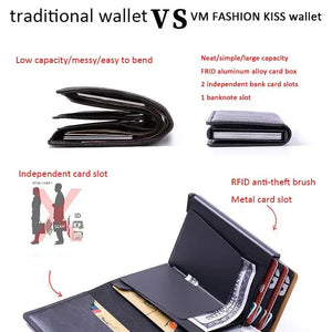 Leather Rfid Cardholder - Reed® Leather EST. 1950 - Imported and Made in USA Leather Jackets, Coats, Accessories, Hides, Skins 