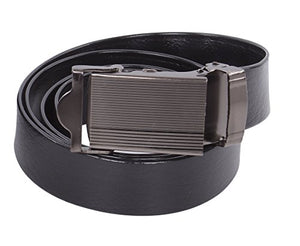 NO Men's Heavy Duty Durable Buckle Leather Belt - I