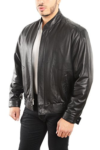 Lambskin Leather Jacket - Men's 